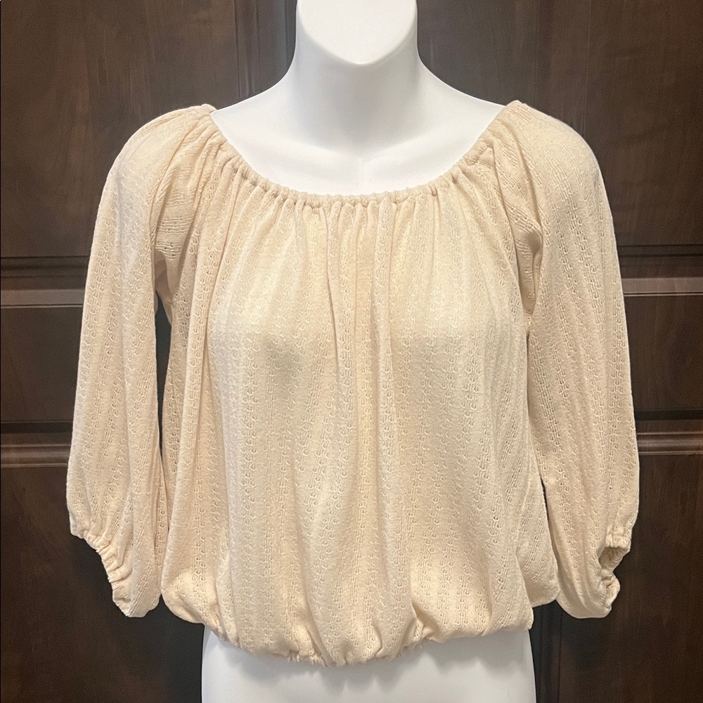 Free People Pullover Blouson Top